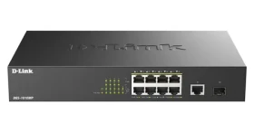 D-Link DGS-1010MP/E / Switch / Gigabitový / PoE / kovové provedení / černá (DGS-1010MP/E)