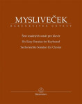 Šest snadných sonát pro klavír - Josef Mysliveček