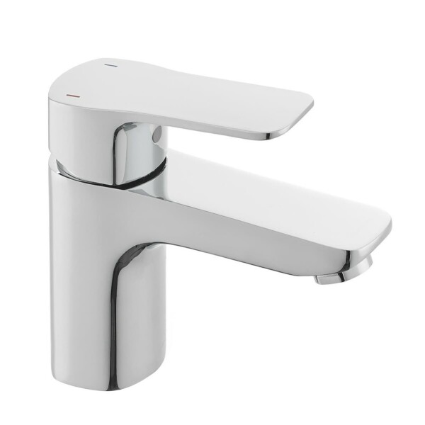 Umyvadlová baterie SAT Cube Way bez výpusti chrom CU271 CU271