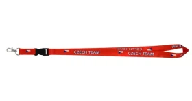 SPORTTEAM Klíčenka ČR 1 - červená (4891223067965)