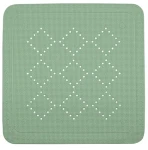 Spirella ALASKA protiskluzová podložka do sprchy bazalkově zelená / PVC / 55 x 55 cm