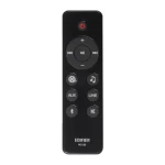 Edifier D12 / Dálkový ovladač pro reproduktory / Bluetooth / AUX (D12 Remote)