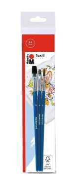 Marabu Sada štětců Textil 3 ks