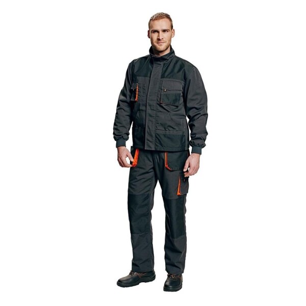 Australian Line Emerton Flannel Bunda zateplená flanelem černá