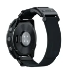 Aulumu C11 Mag-Buckle Slim Řemínek pro Garmin Watch (QuickFit 22mm), černá přezka, černý řemínek (6975941661662)