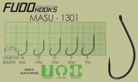 FUDO HOOKS Háček Masu vel. 10 / bal. 12 ks