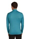 ICEBREAKER Mens 200 Oasis LS Half Zip, Topaz velikost: S
