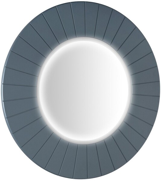 SAPHO - LUMIRO STRIP kulaté zrcadlo s LED osvětlením v rámu ø 90cm, siena LR950-4242S