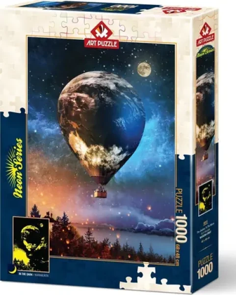ART PUZZLE 5013 Svítící puzzle Cesta na Měsíc