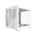 DarkFlash C275P bílá / mATX / bez ventilátorů / 1x USB 3.0 2x USB-A / průhledná bočnice / bez zdroje (C275P_White)