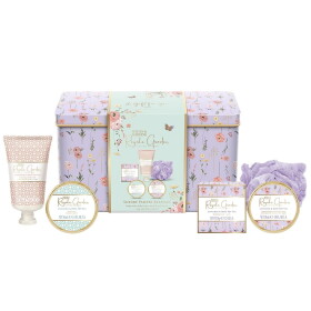 Baylis & Harding Dárková sada kosmetiky v boxu Lavender/Rosehip Tea, fialová barva, kov, plast