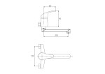 INVENA - Umyvadlová/dřezová baterie MITRIS BC-79-001-B