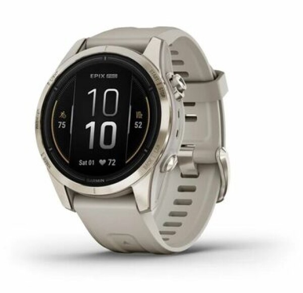 Garmin epix Pro (gen2) - Sapphire Edition zlatá / Chytré hodinky / 1.2" / GPS / BT / ANT+ / Wi-Fi / 10 ATM (010-02802-11)