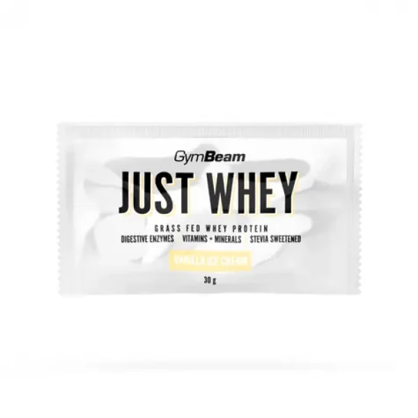 Just Whey Grass-Fed Protein – GymBeam (vanilková zmrzlina, 30 g) (42850-2-30g-vanillaicecream)