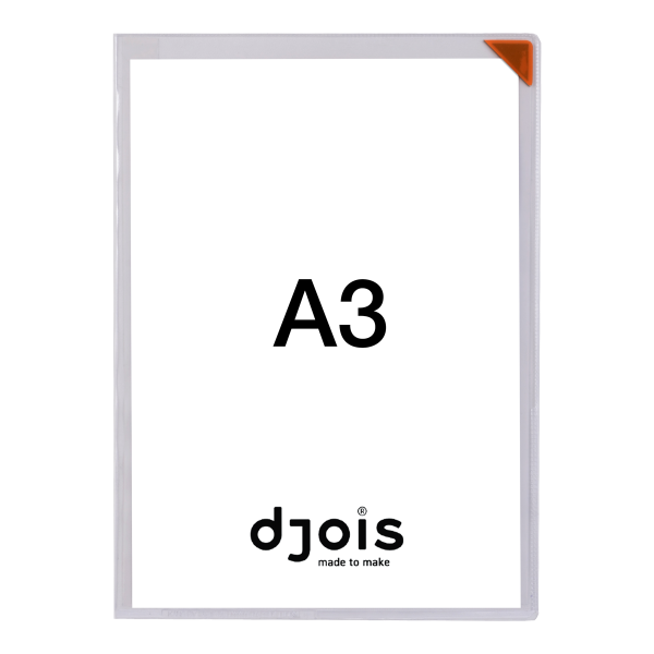 Djois samolepicí kapsa - Kang Easy Clic, A3, nepermanentní, transparentní, 2 ks