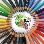 Faber-Castell Faber-Castell, 210014, Polychromos, umělecké pastelky, limitovaná edice Fantasy Animal Set, 36 ks