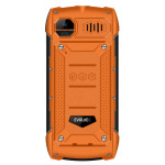 EVOLVEO StrongPhone H1, vodotěsný odolný Dual SIM telefon, oranžový