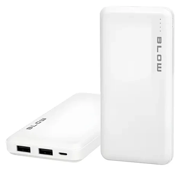 Blow PB10A bílá / Powerbanka / 10000mAh / 2x USB-A / 5V/2.1A (81-149#)