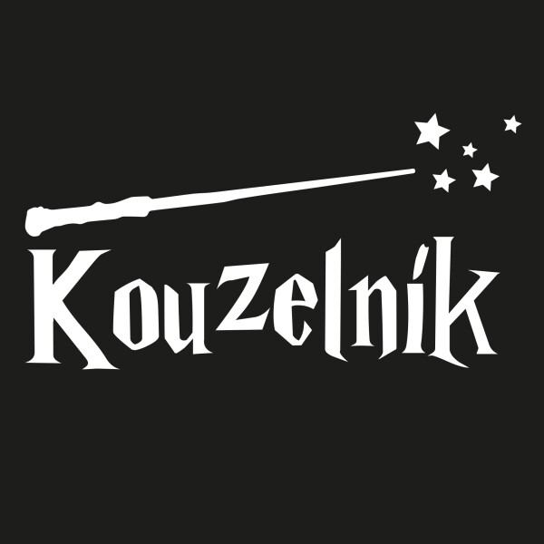 Kouzelnický plášť kapucí brýlemi