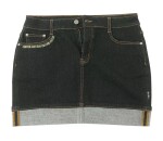 Dámská sukně Rusty Pistons Rpskw16 Kearney jeans černá