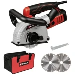 Einhell TE-MA 1500 červená/černá / Nástěnná fréza / 1500 W / Hloubka řezu 5-30 mm / Šířka drážky 8-30 mm (4350735)