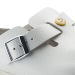 Birkenstock dámské žabky Boston ESD white natural leather medical narrow (0061378) dámské 36