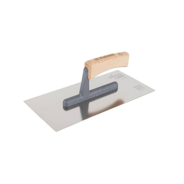 Hladítko nerez hladké, 270 x 130 mm, WOOD LINE