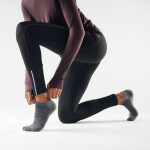 Unisex merino běžecké ponožky SMARTWOOL Run Zero Cushion Low Ankle Socks, Medium Gray velikost: 38-41 (M)