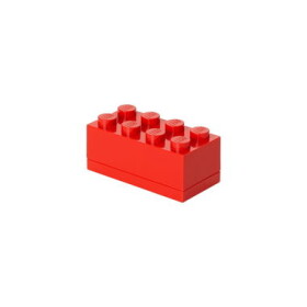 LEGO mini úložný box 8 4.3 x 4.6 x 9.2 cm červená (40121730)