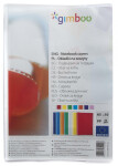 Gimboo obal na sešity A5 zrnité, 210 x 297 mm, PP, 90 µm, transparentní - 10ks