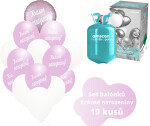 Helium set - světlerůžové balónky KRÁSNÉ NAROZENINY - Balonky.cz Helium set - světlerůžové balónky KRÁSNÉ NAROZENINY - Balonky.cz