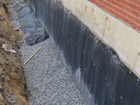 Nopová fólie GXP PLUS g/m², výška nopu mm, m²]