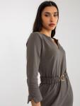 Dámské šaty TW SK BL 1011 šaty.17 khaki FPrice