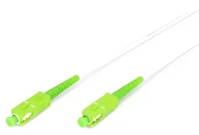 Digitus SC/APC 20 m / Optický patch kabel / Singlemode 9/125 / Simplex / LSZH (DK-2922A-20-SCA-SX)