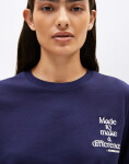 Tričko Armedangels Lualaa Difererence 3232 tinted navy