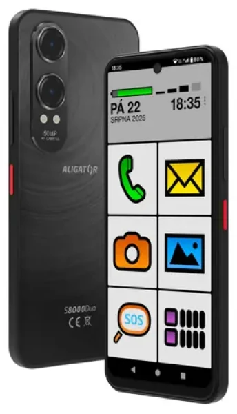 Aligator S8000 SENIOR černý (AS8000SENBK)