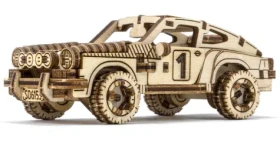 WOODEN CITY 3D Dřevěné puzzle Superfast Rally Car č.4