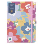 Busy B Týdenní diář To Do Floral A5 2026/27, růžová barva, šedá barva, papír