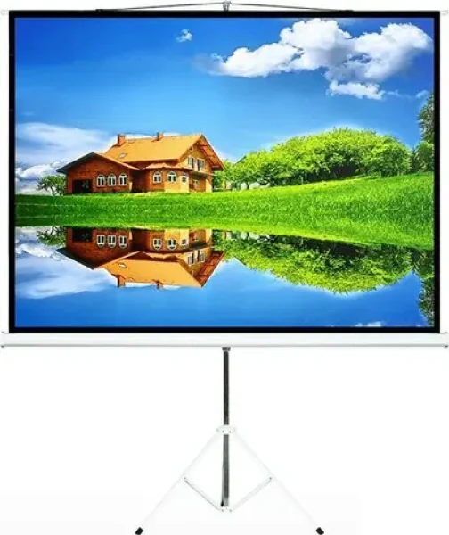 112" Maclean MC-680 / Promítací plátno / 1:1 / 200x200 cm / volně stojící (MC-680)