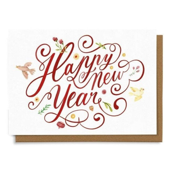 Přání Happy New Year