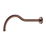 OMNIRES - ARMANCE nástěnné sprchové rameno, 40 cm měď retro /ORB/ RA06ORB