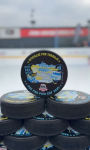 Fanda-NHL.cz Oficiální herní puk - PUK PAK PIVO CUP 2025