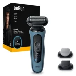 Braun Series 5 52-A1650S světle modrá / Holicí strojek / Pánský (52-A1650s Lightblue)