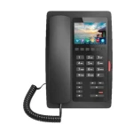 Fanvil H5W černá / Hotelový IP telefon / Wi-Fi / PoE / 3.5" / 2 linky