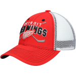 Outerstuff Dětská Kšiltovka Detroit Red Wings Core Lockup Trucker Snapback Hat - Red