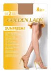 Ponožky Golden Lady Sunfresh 8 den A'2 gobi/odc.béžová univerzální