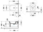 GEBERIT - Duofix Předstěnová instalace pro závěsné WC, se splachovací nádržkou Sigma 12 cm, s hygienickým proplachem, výška 1,2 m 111.076.00.1