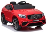 Mamido Dětské elektrické autíčko Mercedes-Benz GLC 63S 4x4 červené