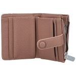 Trendy dámská mini koženková peněženka Coveri Arbi, starorůžová