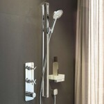 AXOR - Citterio E Set sprchové hlavice Raindance Select S 120, 3 proudy, tyče a hadice, chrom 36735000